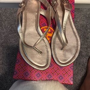 Stylish Metallic Sandals